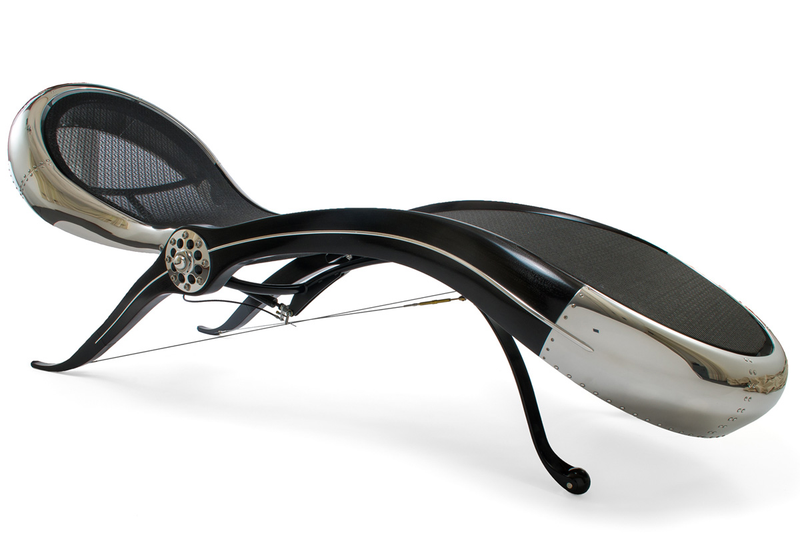 Illustration for article titled 13 Designs That Bring Reclaimed Airplane Parts Into Your Home